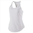 thumbnail image 3 of WTXUE Tank Tops Sleeveless, Scoop Neck Racerback Women Casaul Sport Solid Yoga Shirts Tie Workout Racerback Tank Tops Solid | Activewear for Women White L, 3 of 3