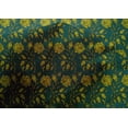 thumbnail image 4 of oneOone Cotton Silk Fabric Leaves & Floral Block Print Fabric By Yard 42 Inch Wide, 4 of 4