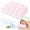 Pink, variant on Cooling Marshmallow Puff Pillow for Adults - Cloud-Like Fluffy Down Alternative Bed Pillow, Cool-Touch Quilted Grid Design, Soft Neck Support for Side Back Sleepers
