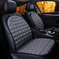 thumbnail image 3 of Cojín cuadrado para asiento de coche de dos plazas con calefacción - Gris Adepaton 2034554-2, 3 of 9