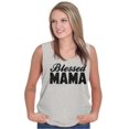 thumbnail image 3 of Blessed Mama Grateful Thankful Mother Tank Top Tee Shirt Women Brisco Brands S, 3 of 6