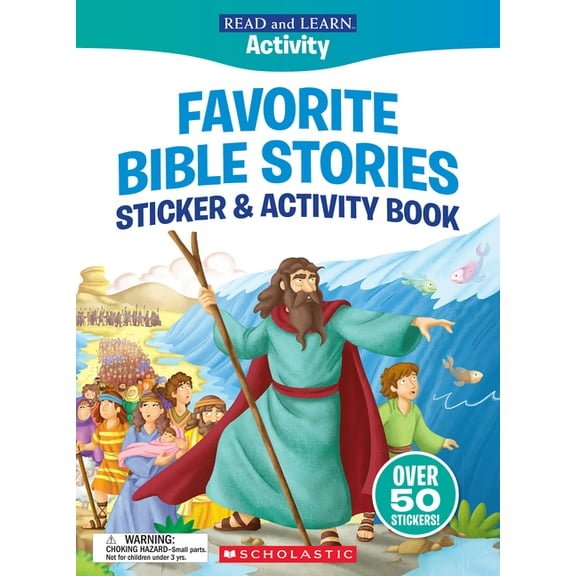 Read and Learn: Favorite Bible Stories Sticker & Activity Book (Paperback)