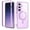 Light Purple, variant on Casetego Phone Case for Galaxy S25 Ultra,Clear Magnetic Case,[Yellow Resistant] Slim Fit Shockproof Transparent Crystal Clear Magnetic Case for Samsung Galaxy S25 Ultra,Deep Purple
