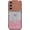 Pink, variant on for Samsung Galaxy S23 FE 5g 6.4" Gradient Glitter LOVE Heart Phone Case, Luxury Plated Cute Curly Wave Frame Shape Cover for Women Soft Silicone Shockproof Bling Clear Bumper (Gold)