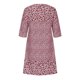 thumbnail image 4 of Puntoco Vestido De Manga Corta Con Cuello En V, Vestido Estampado De Manga Tres Cuartos De Verano Para Mujer Rojo Xxl, 4 of 6