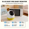 thumbnail image 3 of Monitor para Bebés Ellie Pro con 2 Cámaras, Pantalla IPS de 5" 2K UHD, 6000mAh, 3 of 9