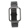 thumbnail image 2 of Bracelet de Remplacement Étanche en Acier Inoxydable Noir Bracelet Réglable pour Xiaomi Redmi Watch2 Lite, 2 of 9