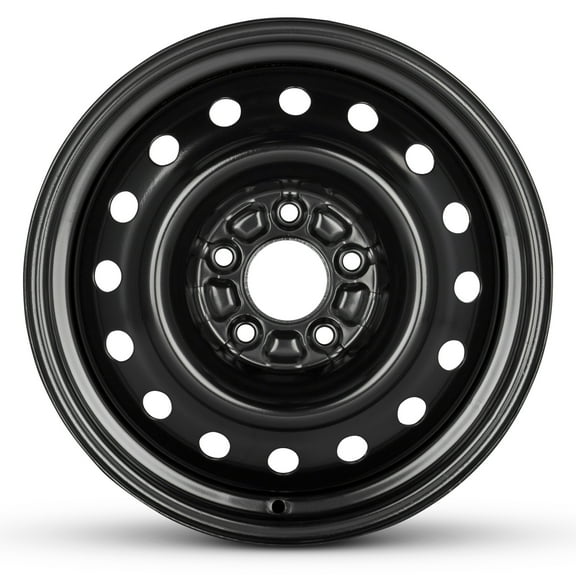 For 2006-2012 Ford Fusion 16 Inch Painted Black Rim - OE Direct Replacement - Road Ready Car Wheel