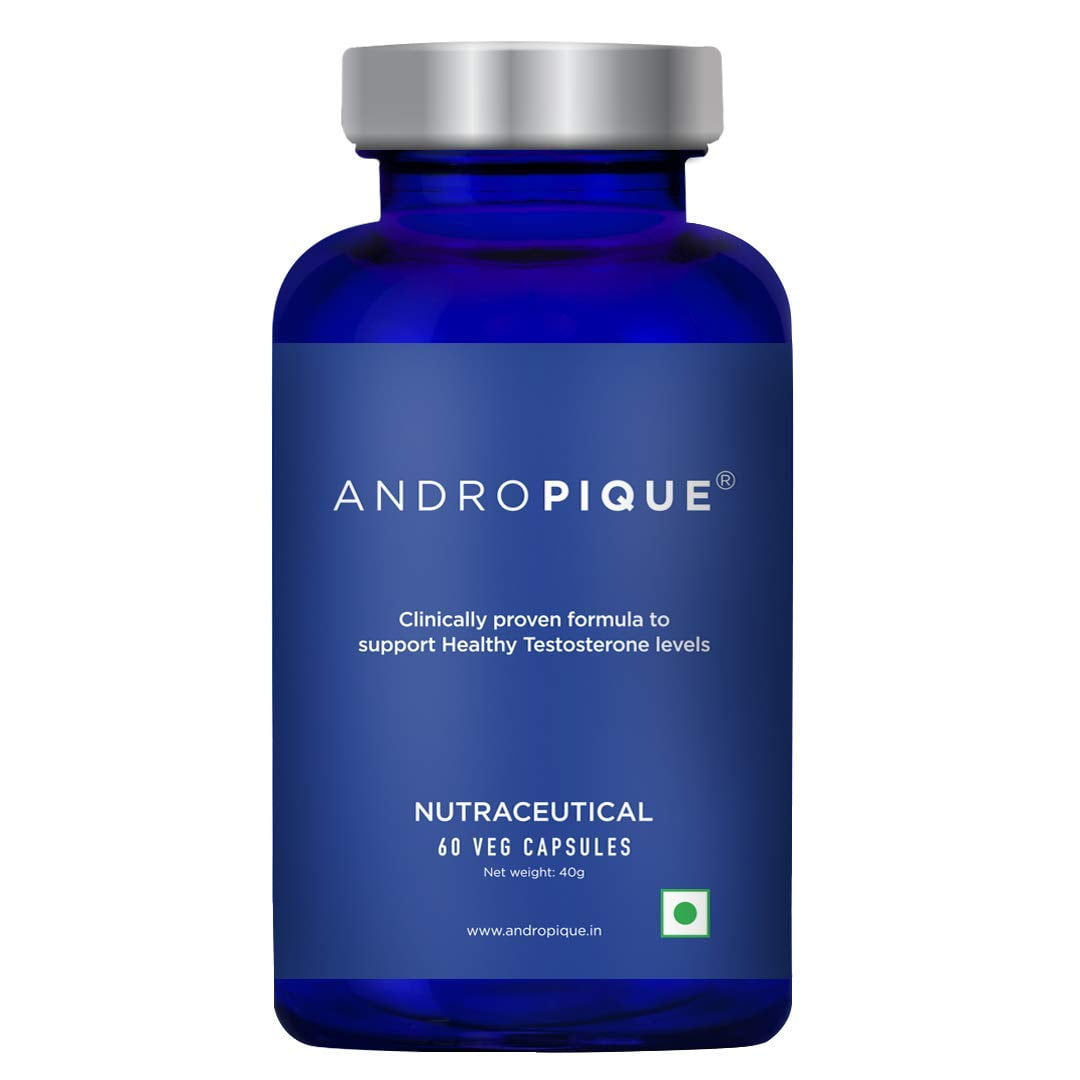 Andropique Testosterone Booster Supplement For Men, 2 Month Supply