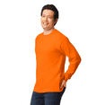 thumbnail image 4 of Gildan DryBlend Men’s Safety Long Sleeve T-Shirt, High-Visibility Workwear, Safety Orange, L, 4 of 5