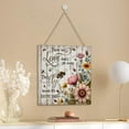thumbnail image 4 of Zomyto 12x12 In Square Hanging Wood Sign Bee Those We Love Don't Go Away Wood Decor Sign, 4 of 8
