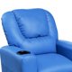 thumbnail image 3 of Sillón reclinable para jóvenes Benzara Nik 56 cm acolchado azul, 3 of 5