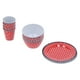 thumbnail image 2 of Vajilla multiusos duradera resistente 12 unidades/juego de platos de melamina para familias restaurantes y hoteles Fugacal Otros, 2 of 8