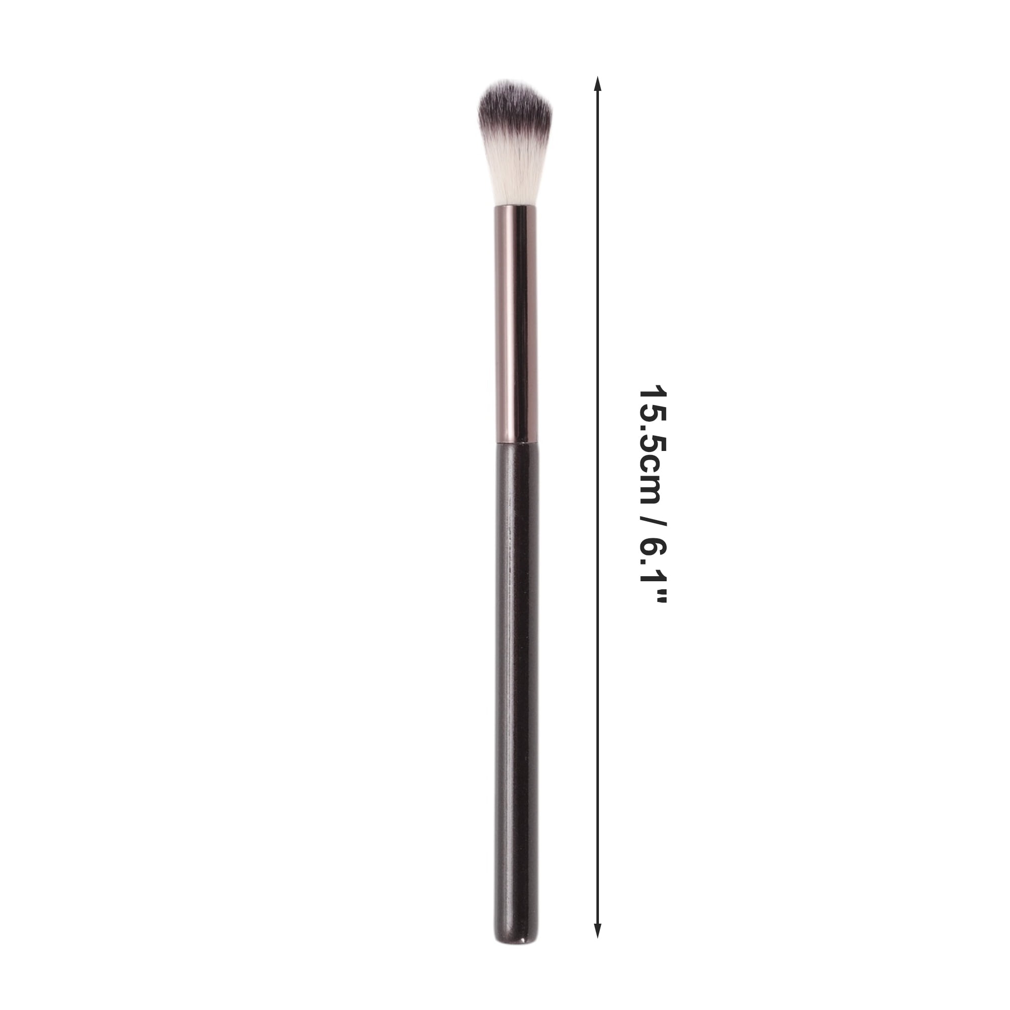 Unique Bargains 1 Pc Durable Highlighter Brush Brown Large