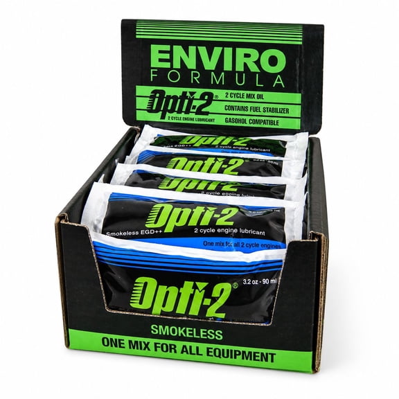 Opti-2 2-Cycle Oil with Fuel Stabilizer, 3.2 Oz, 28 Pack