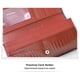 thumbnail image 3 of Qarigey Cartera larga de cuero con cierre de cremallera, bolsillo para monedas, monedero para almacenamiento de dinero, tarjetero de crédito y Carteras Vino rojo, 3 of 6