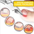 thumbnail image 5 of Suodoka Podiatrist Toenail Clippers Professional Thick Ingrown Toe Nail Clipper Pedicure Cutter Grooming Tool Kit (5.51 inches / 14 cm), 5 of 9