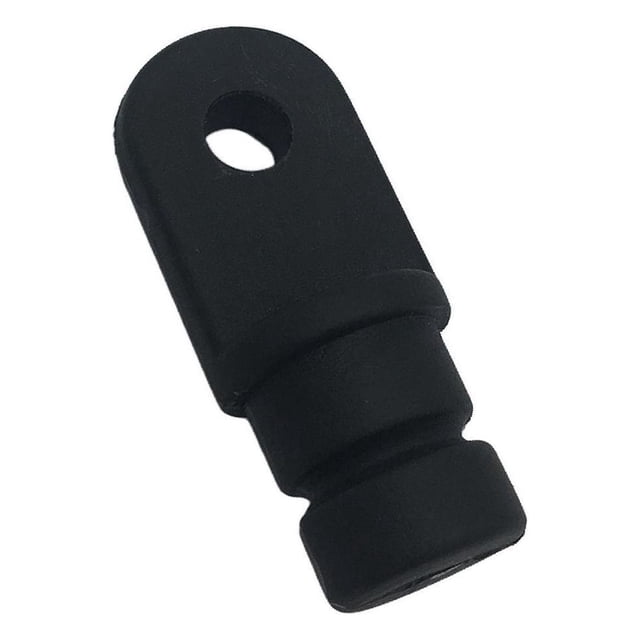 Xingzhi Accessoire de Bimini Bateau Marin Noir Nylon 3/4 Embouts Internes Ronds
