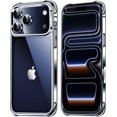 thumbnail image 1 of Funda transparente Mkeke para iPhone 17 Pro Max, protección de grado militar, 1 of 6