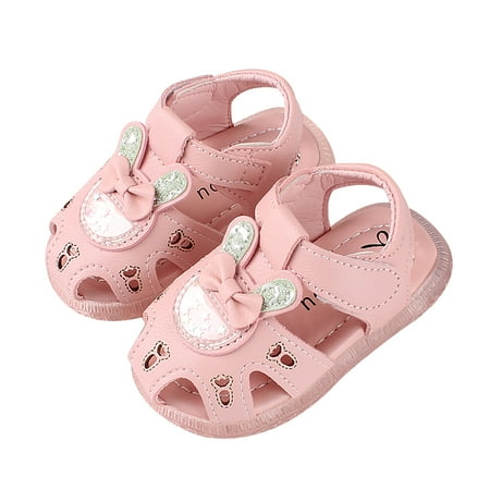 

up to 60% off Gifts Dianli Toddler Sandals Lightweight Breathable Toddler Water Shoes Toddler Little Baby Kids Boys Girls Cartoons Anti-kick Non-slip Shoes Sandals Pink Deals Toddler Sandals 17