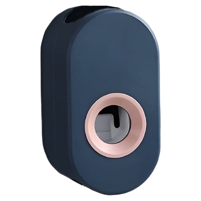 Bewildely Soporte para de montado en la pared, exprimidor de de dientes, estante de almacenamiento para baño de Hotel, cocina, Juegos de accesorios de baño Azul oscuro Bewildely HA066653-04
