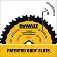 thumbnail image 2 of Dewalt-DWA171460 7-1/4-in 60T Blister Saw Blade, 2 of 2