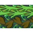 thumbnail image 1 of Ahgly Company Machine Washable Indoor Rectangle Transitional Green Apple Green Area Rugs, 8' x 12', 1 of 7