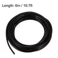 thumbnail image 3 of Uxcell Silicone Tubing 1/25" ID x 1/8" OD 19.7Ft Rubber Tube Air Hose Black, 3 of 4