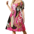 thumbnail image 1 of Vestido sin mangas Steampunk Flamingo vestidos sueltos elegantes para mujer vestidos de verano ropa para mujer vestido de verano 2025, 1 of 5