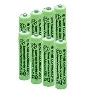 8 Pack Rechargeable AAA Batteries NiMH, High Capacity Low Self-Discharge Triple a Battery