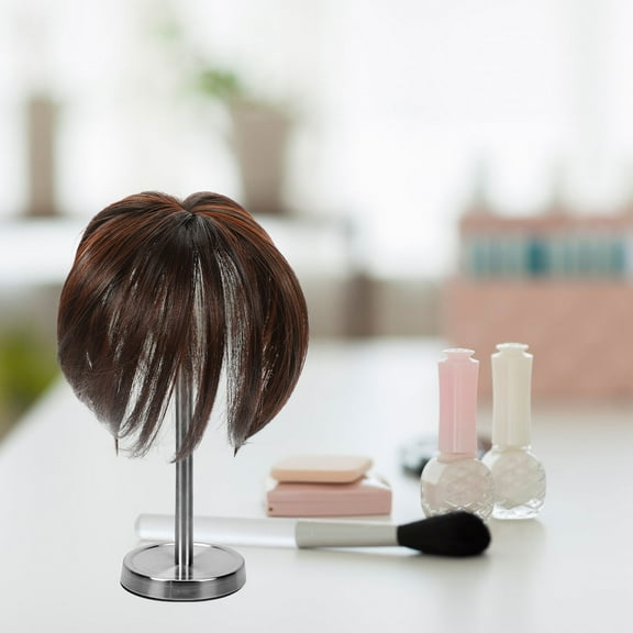 NIYANGLE Clip In Hair Toppers for Women 1Pack Brown Synthetic Fiber Wig for Natural and Daily Wear