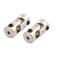 thumbnail image 1 of Unique Bargains 2pcs 2.0mm to 2.0mm Inner Diameter Rotatable Universal Steering Shaft U Joint, 1 of 1
