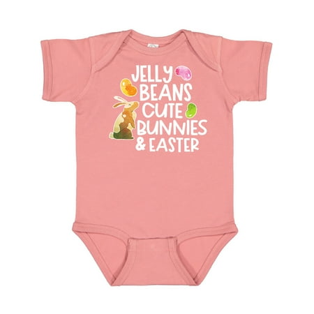 

Inktastic Jelly Beans Cute Bunnies and Easter Gift Baby Boy or Baby Girl Bodysuit