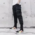 thumbnail image 4 of Pantalones Cargo de Calle para Hombre Pantalones Rectos Hip Hop Otoño Talla Grande Algodón Y2k Más Baratos Sueltos Largos Ajuste Regular Estilo Coreano, 4 of 5