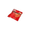 thumbnail image 2 of Qarigey Anillo collar bolsa de almacenamiento portátil colgante organizador pendiente joyería embalaje para escaparate tienda viaje al aire libre Ropa, zapatos y accesorios Miscelánea Rojo Qarigey AP016517-03, 2 of 6