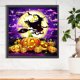 thumbnail image 3 of Pintura de diamante 5D DIY Taladro redondo completo Calabaza de Halloween Decoración para el hogar (QQ975) Hugtrwg Para estrenar, 3 of 9