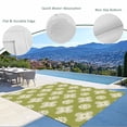thumbnail image 3 of Sage Green Floral Outdoor Rug 5x7 Ft - Reversible Patio Rug Outdoor Camping Rugs, Spring Flowers Modern Abstract Art Farmhouse Indoor Outdoor Area Rugs, Non-Slip Outdoor Carpet Runner for Deck/Porch, 3 of 8