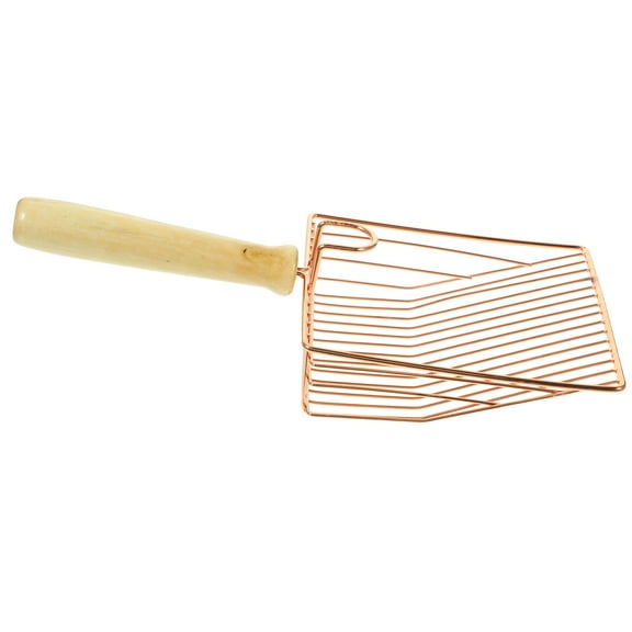 Niceauty Stainless Steel Cat Litter Scoop with Comfortable Grip for Home Litter Cleaning