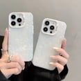 thumbnail image 5 of Luxury Bling Glitter Dream Conch Shell Marble Phone Case For iPhone 11 12 13 14 15 Pro Max 15plus Shockproof Bumper Back Cover, 5 of 5