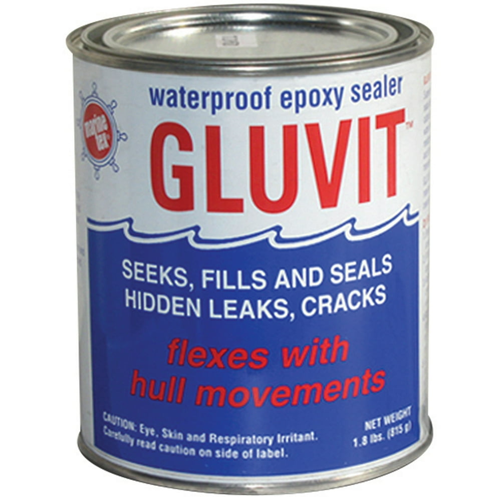 Marine-Tex RM330K Gluvit Waterproof Epoxy Sealer - 2 lbs. - Walmart.com ...