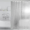 thumbnail image 6 of HBBKVI Thickened Shower Curtain with Hooks Waterproof Bathroom Curtain Odor-free Bath Curtain Suitable for Shower Area and Bathtub Shower Curtain 71" x 79", 6 of 7