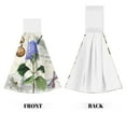 thumbnail image 2 of Disketp Vintage Flower Hanging Kitchen Towel Tie Towels Tea Bar Dish Cloths Dry Towel for Laundry Room Decor (18*14in), 2 of 7