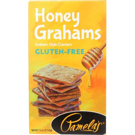 Pamelas Honey Grahams  7.5 oz (Pack of 6)