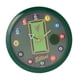 thumbnail image 3 of Reloj de pared con bola de billar, silencioso y redondo, para decoración de pared Verde, 3 of 9