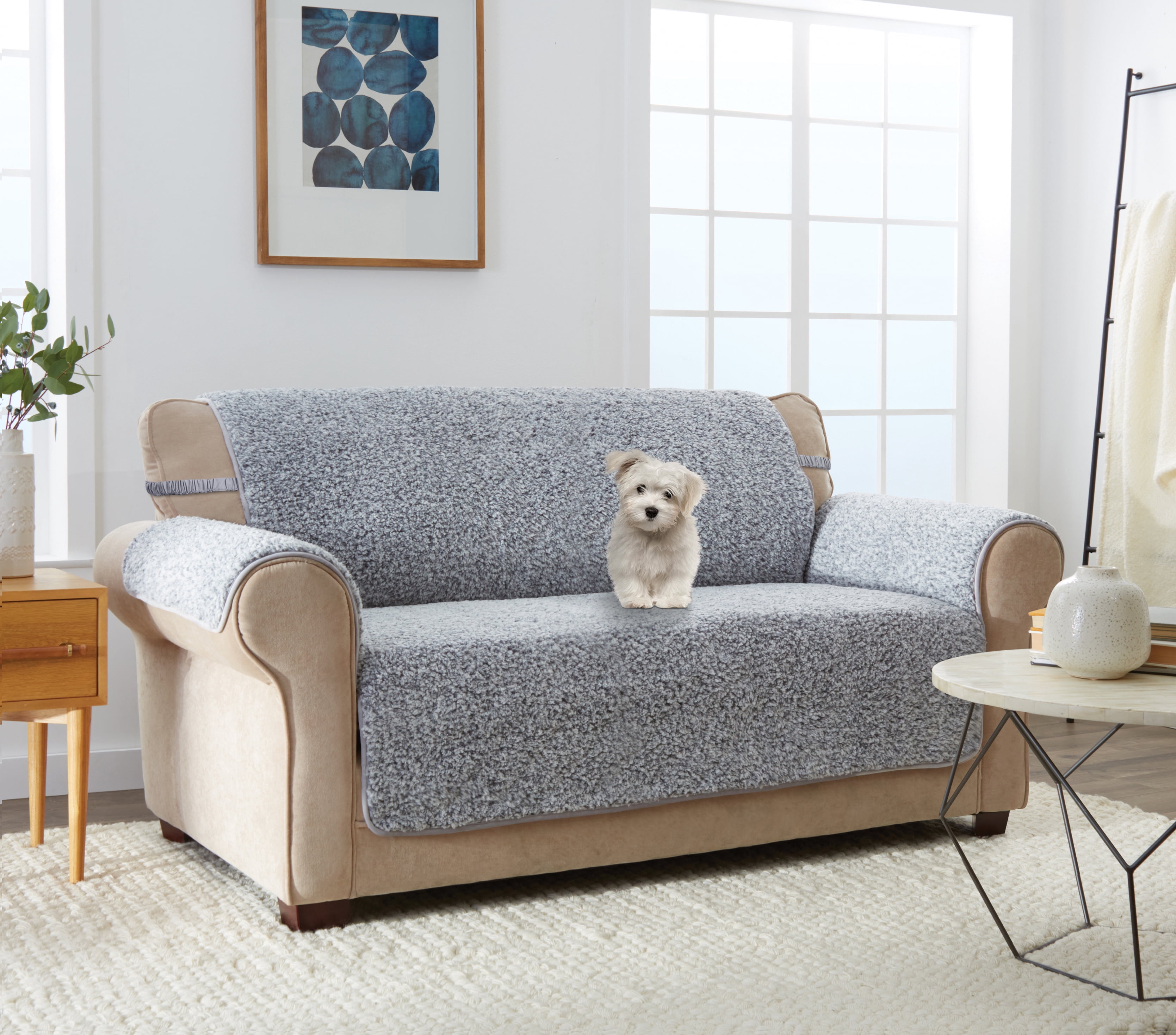 Innovative Textile Solutions 1-piece Cambridge Sherpa Sofa