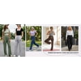 thumbnail image 6 of Fantaslook Womens Wide Leg Pants with Pockets High Waisted Casual Lounge Pants Work Office Pants, 6 of 8