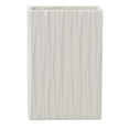 thumbnail image 2 of Quarin Embossed Wavy Ceramic Vase, 2 of 3