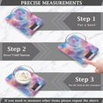thumbnail image 3 of High Precision Digital Kitchen Scale Tempered Glass Food Scale Multifunction Scale Small Kitchen Appliances Watercolor Powder Blue Pattern, 3 of 7