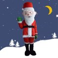 thumbnail image 4 of Disfraz de mascota de dibujos animados de Navidad, disfraz de Papá Noel, reno, traje para caminar para adultos, árbol de Papá Noel, muñeco de nieve, alce, accesorios de vestir para cosplay, 4 of 5