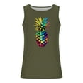 thumbnail image 4 of Taqqpue Mens Summer Beach Plus Size Tank Tops Casual Crew Neck Workout Gym Sleeveless Shirts Quick Dry Palm Tree Vintage Style T-Shirt, 4 of 5